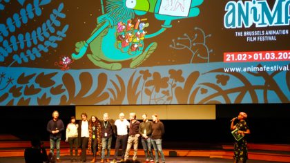 Belgische filmmakers op het podium van Animafestival